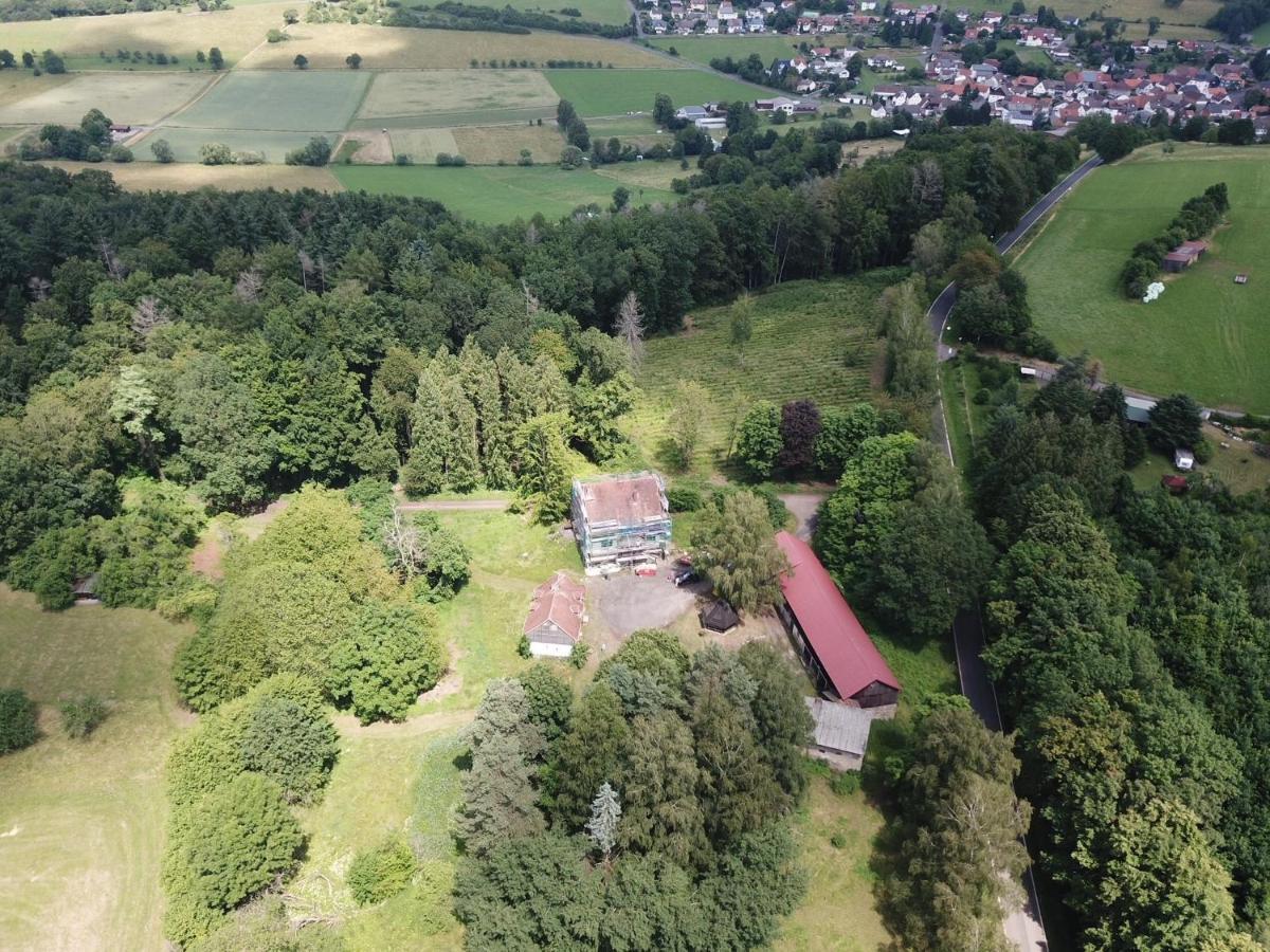 Апартаменти Schellnhof Forsthaus Am Waldrand Nidda Екстер'єр фото