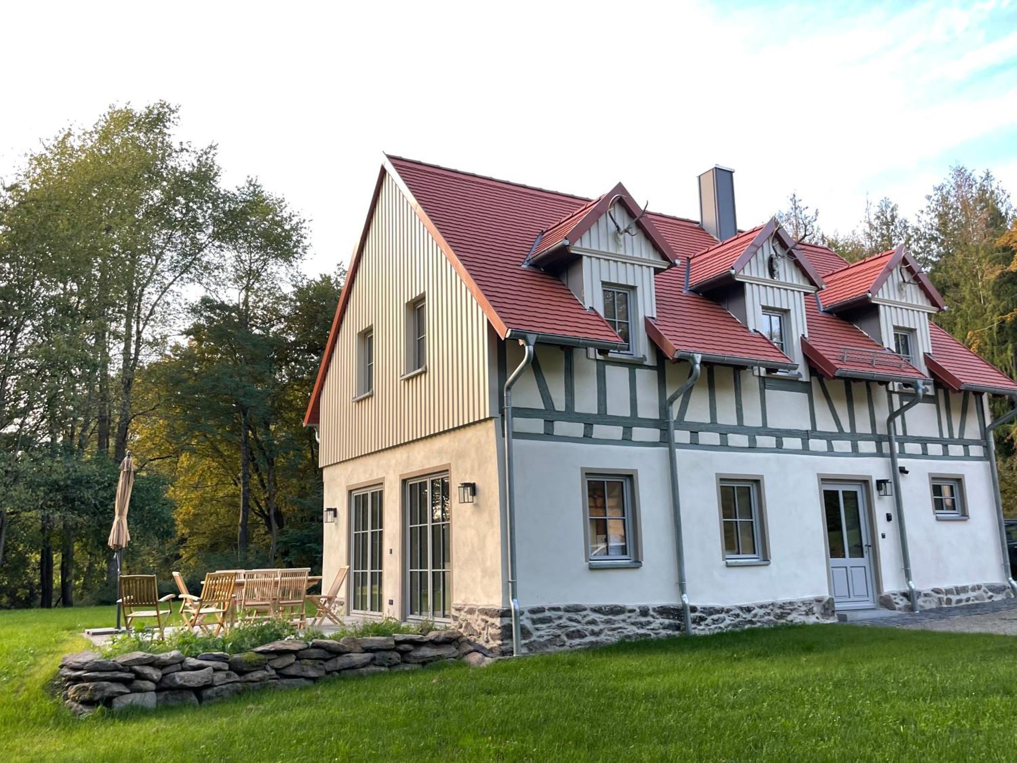 Апартаменти Schellnhof Forsthaus Am Waldrand Nidda Екстер'єр фото